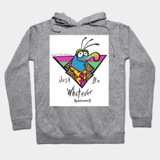 Polysexual pride flag whatever puppet weirdo Hoodie